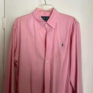 Large custom fit Ralph Lauren button down